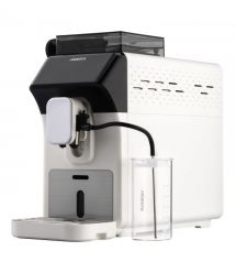 ARDESTO Кофемашина, 2л, зерно, автомат.капуч, дисплей, авторецептов -9, бело-черный