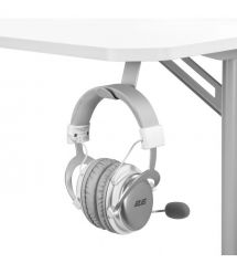 2E Gaming Стол компьютерный OTOROSHI, 120х60x75см, бело-серый