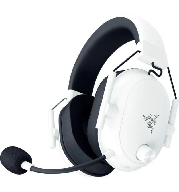 Razer Гарнитура BlackShark V2 HyperSpeed, USB/BT/WL, белый