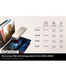 Samsung Накопитель Samsung 512GB USB 3.1 Type-A Bar Plus Серый