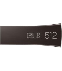 Samsung Накопитель Samsung 512GB USB 3.1 Type-A Bar Plus Серый