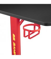2E Gaming Стол компьютерный OTOROSHI, 120х60x75см, чёрно-красный