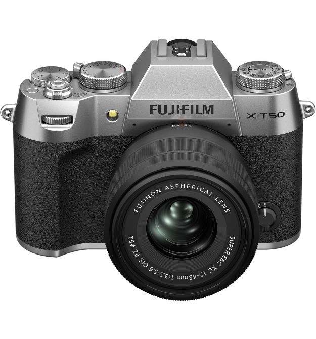 Fujifilm Цифр. фотокамера X-T50 + XC 15-45mm F3.5-5.6 Kit Silver