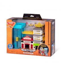 DRIVEN Игровой набор Pocket series Большой город 7эл