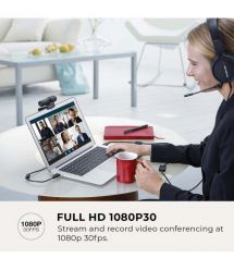 AVerMedia Вебкамера PW313 FullHD, 30fps, fixed focus, чёрний