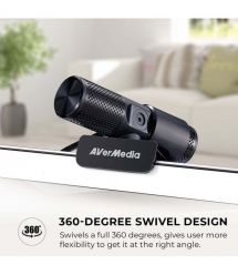 AVerMedia Вебкамера PW313 FullHD, 30fps, fixed focus, чёрний