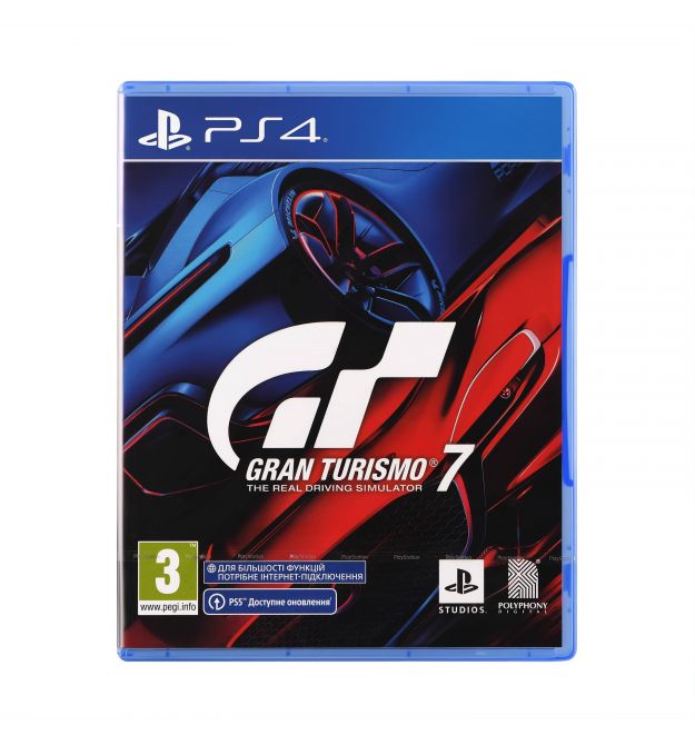 Games Software Gran Turismo 7 [Blu-Ray диск] (PS4)
