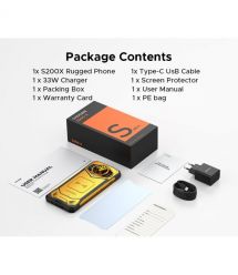 Doogee Смартфон S200X 6.72" 12/512ГБ, 2SIM, 10100мА•ч, черный