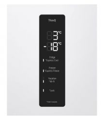 LG Холодильник с нижн. мороз., холод.отд.-277л, мороз.отд.-107л, 2дв., А++, инв., зона св-ти, белый