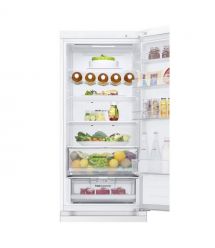 LG Холодильник с нижн. мороз., холод.отд.-277л, мороз.отд.-107л, 2дв., А++, инв., зона св-ти, белый