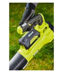 Ryobi Воздуходув садовый аккумуляторный Max Power RY36BLXA-140P 36В 1х4А·ч ЗУ 176км/ч 3.5кг