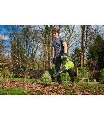 Ryobi Воздуходув садовый аккумуляторный Max Power RY36BLXA-140P 36В 1х4А·ч ЗУ 176км/ч 3.5кг