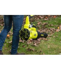 Ryobi Воздуходув садовый аккумуляторный Max Power RY36BLXA-140P 36В 1х4А·ч ЗУ 176км/ч 3.5кг