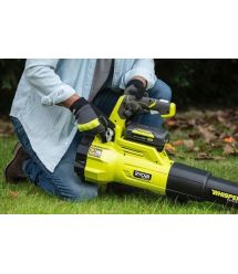 Ryobi Воздуходув садовый аккумуляторный Max Power RY36BLXA-140P 36В 1х4А·ч ЗУ 176км/ч 3.5кг