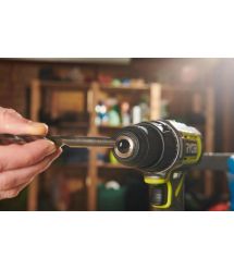 Ryobi Шуруповерт-дрель аккумуляторный ONE+ RDD18-1C20S 18В 1х2А·ч ЗУ 52Нм 450·1750об·мин 1.1кг сумка
