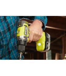Ryobi Шуруповерт-дрель аккумуляторный ONE+ RDD18-1C20S 18В 1х2А·ч ЗУ 52Нм 450·1750об·мин 1.1кг сумка