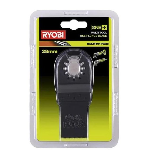 Ryobi Полотно пильное погружное для многофункционального инструмента Ryobi RAKMT01PW28 HSS 28мм