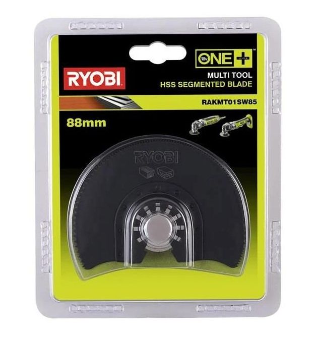 Ryobi Полотно пильное для многофункционального инструмента Ryobi RAKMT01SW85 по дереву и гипсокартону 88мм