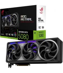 ASUS Видеокарта ASUS GeForce RTX 5080 16GB GDDR7 OC ROG-ASTRAL-RTX5080-O16G-GAMING