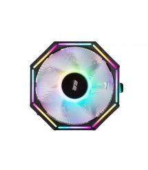 2E Gaming Процессорный кулер Air Cool AC120ZP RGB LGA1851, 1700, 1200, 115x, 775, AM5, AM4, AM3, AM3+, AM2, AM2
