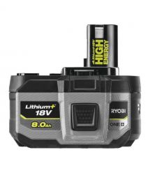Ryobi Аккумулятор ONE+ RB1880T High Energy Lithium+ 18В 8А·ч 1.3кг