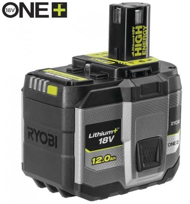 Ryobi Аккумулятор Ryobi ONE+ RB18120T High Energy Lithium+ 18В 12А·ч 1.7кг