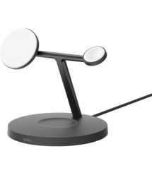 Belkin Беспроводное зарядное устройство 3in1 Magnetic Pad Qi2 15Вт, черный
