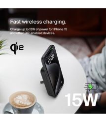 Belkin Портативное зарядное устройство Power Bank 10000мАч, MagSafe Wireless, черный
