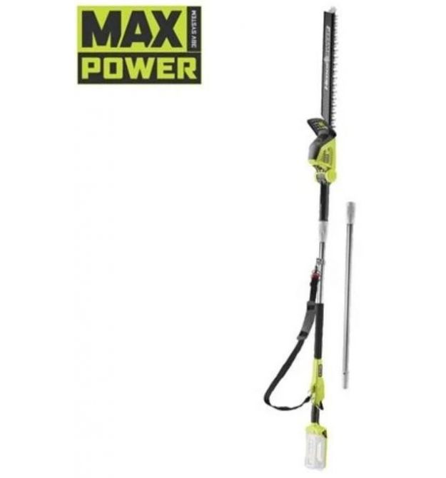 Ryobi Кусторез аккумуляторный высотный Max Power RY36PHT50A-0 36В 50см шаг реза 22мм 4.2кг без АКБ и ЗУ