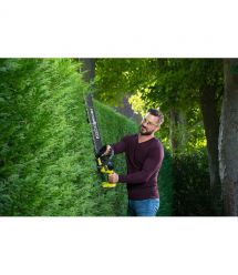 Ryobi Кусторез RY18HT55A-0, 18В ONE+, лезвие 55см, шаг реза 24мм (без АКБ и ЗУ)