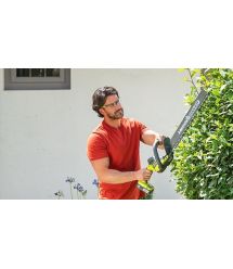 Ryobi Кусторез аккумуляторный ONE+ RY18HT45A-0 18В 45см шаг реза 22мм 2.3кг без АКБ и ЗУ