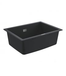 Grohe Мойка кухонная K700U кварц. композит, прямоуг., без крыла, 610х460х210мм, чаша - 1, врезная, черный гранит