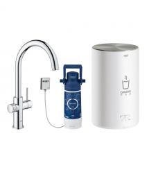 Grohe Комплект смесителя для кухни Red Duo и бойлерная система M размера
