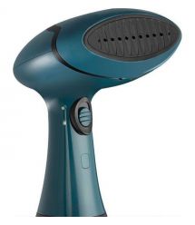 Russell Hobbs Отпариватель компактный Steam Genie, 1800Вт, 200мл, постоянный пар - 28гр, нерж. сталь, черно-бирюзовый