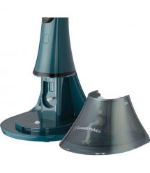 Russell Hobbs Отпариватель компактный Steam Genie, 1800Вт, 200мл, постоянный пар - 28гр, нерж. сталь, черно-бирюзовый