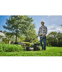 Ryobi Газонокосилка аккумуляторная Max Power RY36LMX46A-150 36В акб 1х5А·ч 46см 55л 25-75мм 22.5кг