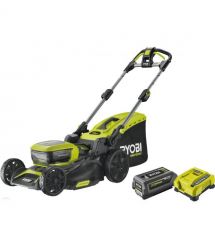 Ryobi Газонокосилка аккумуляторная Max Power RY36LMX46A-150 36В акб 1х5А·ч 46см 55л 25-75мм 22.5кг