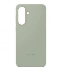 Samsung Чехол для Galaxy A56 (A566), Silicone Case, зеленый