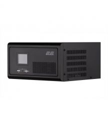 2E Инвертор HI600, 600W, 12V - 230V, LCD, AVR, 2xSchuko + DC output