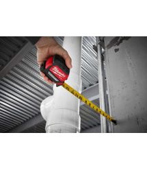 Milwaukee Рулетка Premium, 5мх27мм, с фиксатором сматывания, АБС-пластик, магнит