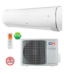 Cooper&Hunter Кондиционер Daytona CH-S18FTXD2-WP, 55 м2, инвертор, A++/A+++, до -25°С, Wi-Fi, R32, белый
