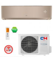 Cooper&Hunter Кондиционер Supreme 35м2 инвертор 12000BTU 3.53кВт A+++/A+++ -30°С Wi-Fi R32 золотой