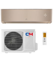 Cooper&Hunter Кондиционер Supreme 70м2 инвертор 24000BTU 7.0кВт A++/A+++ -30°С Wi-Fi R32 золотой