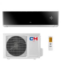 Cooper&Hunter Кондиционер Supreme CH-S12FTXAM2S-BL, 35 м2, инвертор, A+++/A+++, до -30°С, Wi-Fi, R32, чёрный