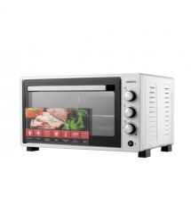 ARDESTO Электропечь 1700Вт, 52л, хром.тэны, таймер, подсветка, конвекция, двойн.стекло, белый