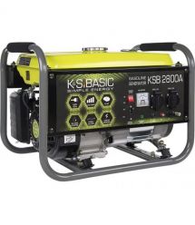 Könner & Söhnen Генератор бензиновый KSB 2800A, 230В, 2.8кВт, ручной запуск, 36.2кг