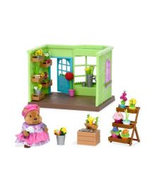 Li`l Woodzeez Игровой набор - Цветочный магазин (маленький)