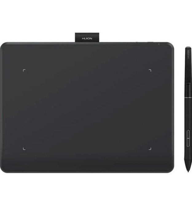 Huion Графический планшет 6.3"x3,9" Inspiroy Frego S, BT, USB-C, черный
