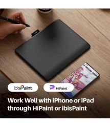 Huion Графический планшет 6.3"x3,9" Inspiroy Frego S, BT, USB-C, черный