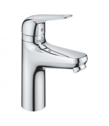 Grohe Смеситель для раковины Swift М дл. излива - 102мм, неповоротный, 1 рычаг, хром